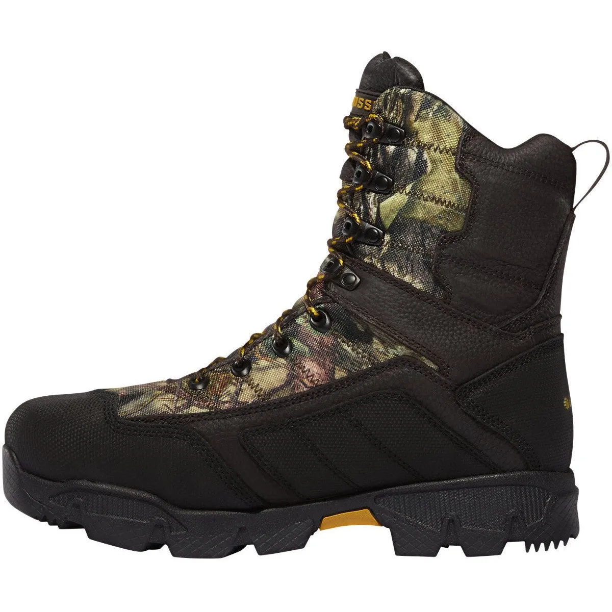 Lacrosse Men's Cold Snap 9" Plain Toe Pac WP 2000G Hunt Boot Mossy Oak 566712