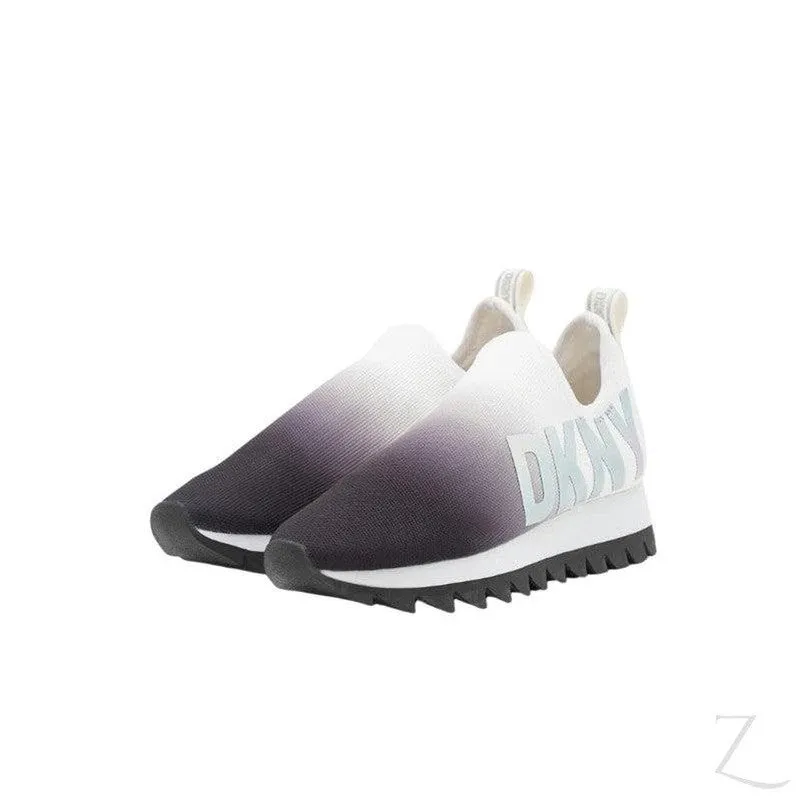 Ladies Two-Tone Comfort Sneakers | Slip On | "Shaka"