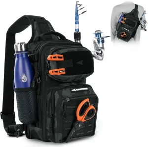 Lightweight Tactical Fishing Sling Bag, Tool Bag for  Hunting