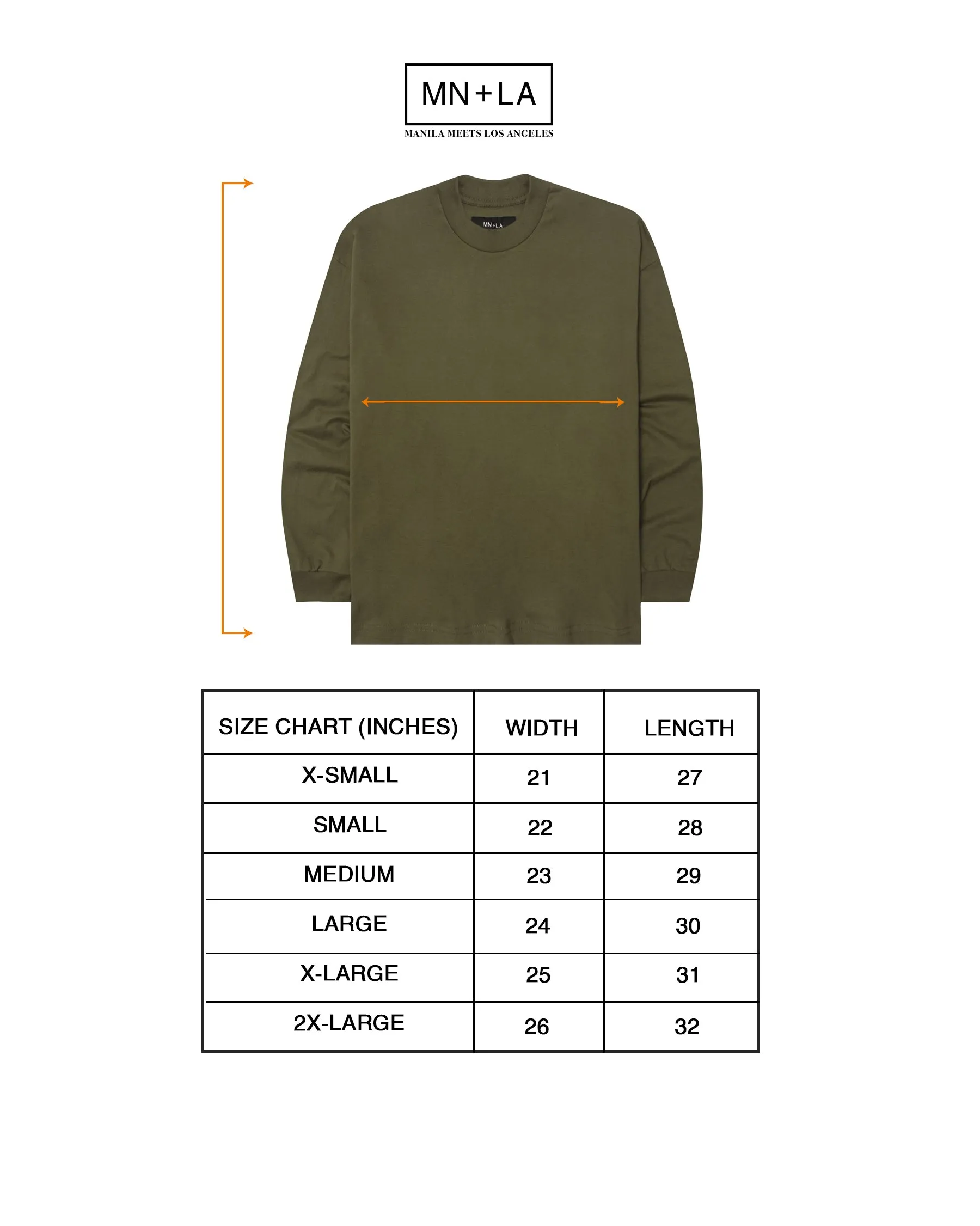 LONGSLEEVE TEE IN OLIVE
