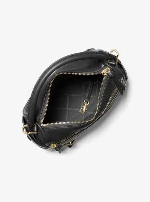Lorimer Medium Pebbled Leather Satchel