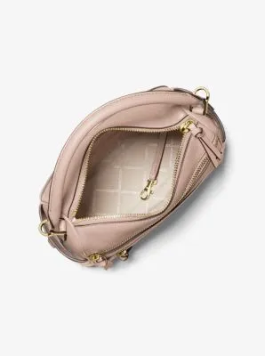 Lorimer Medium Pebbled Leather Satchel