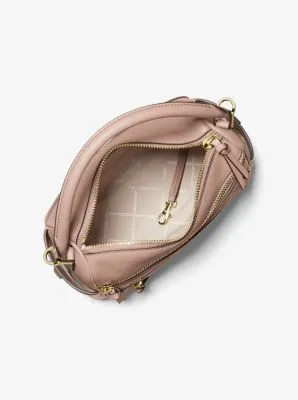 Lorimer Medium Pebbled Leather Satchel