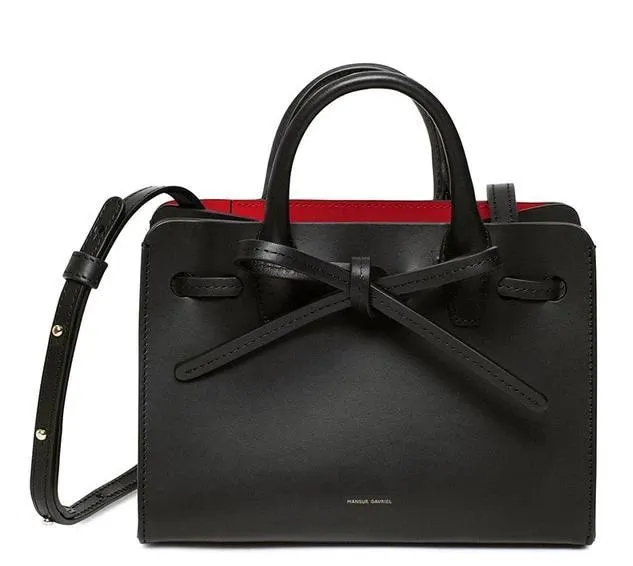 MANSURSTUDIOS  women Split leather Sun bag