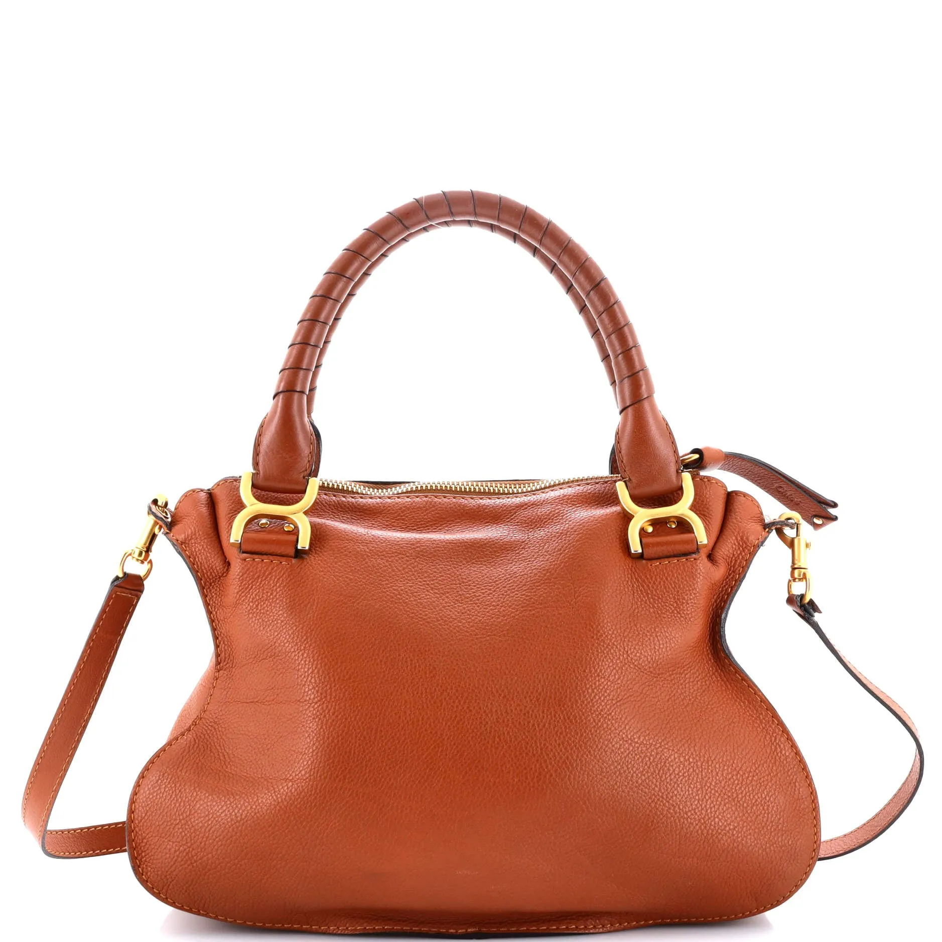 Marcie Satchel Leather Medium