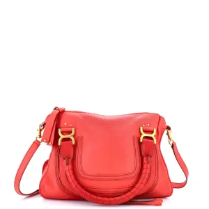 Marcie Satchel Leather Medium
