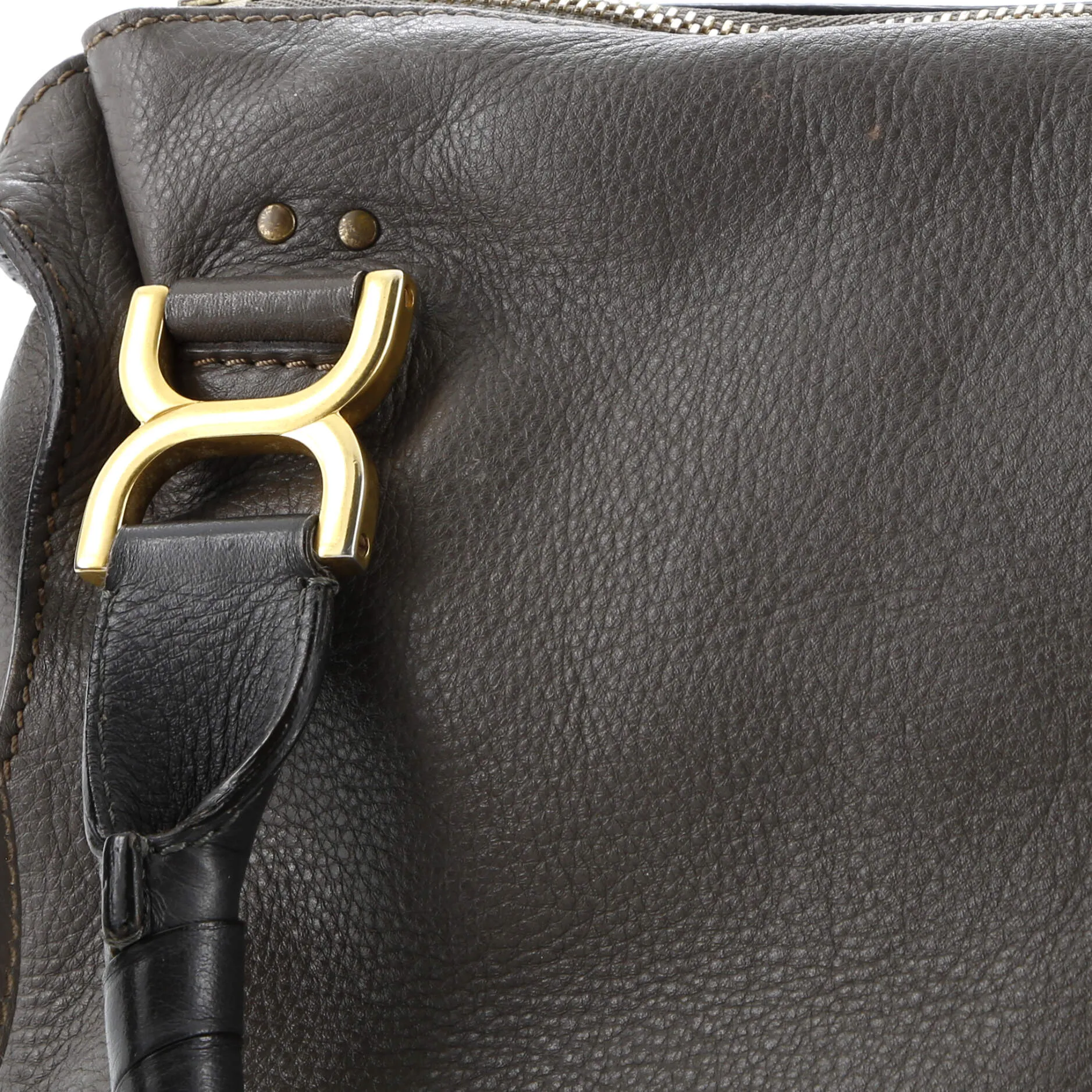 Marcie Satchel Leather Medium