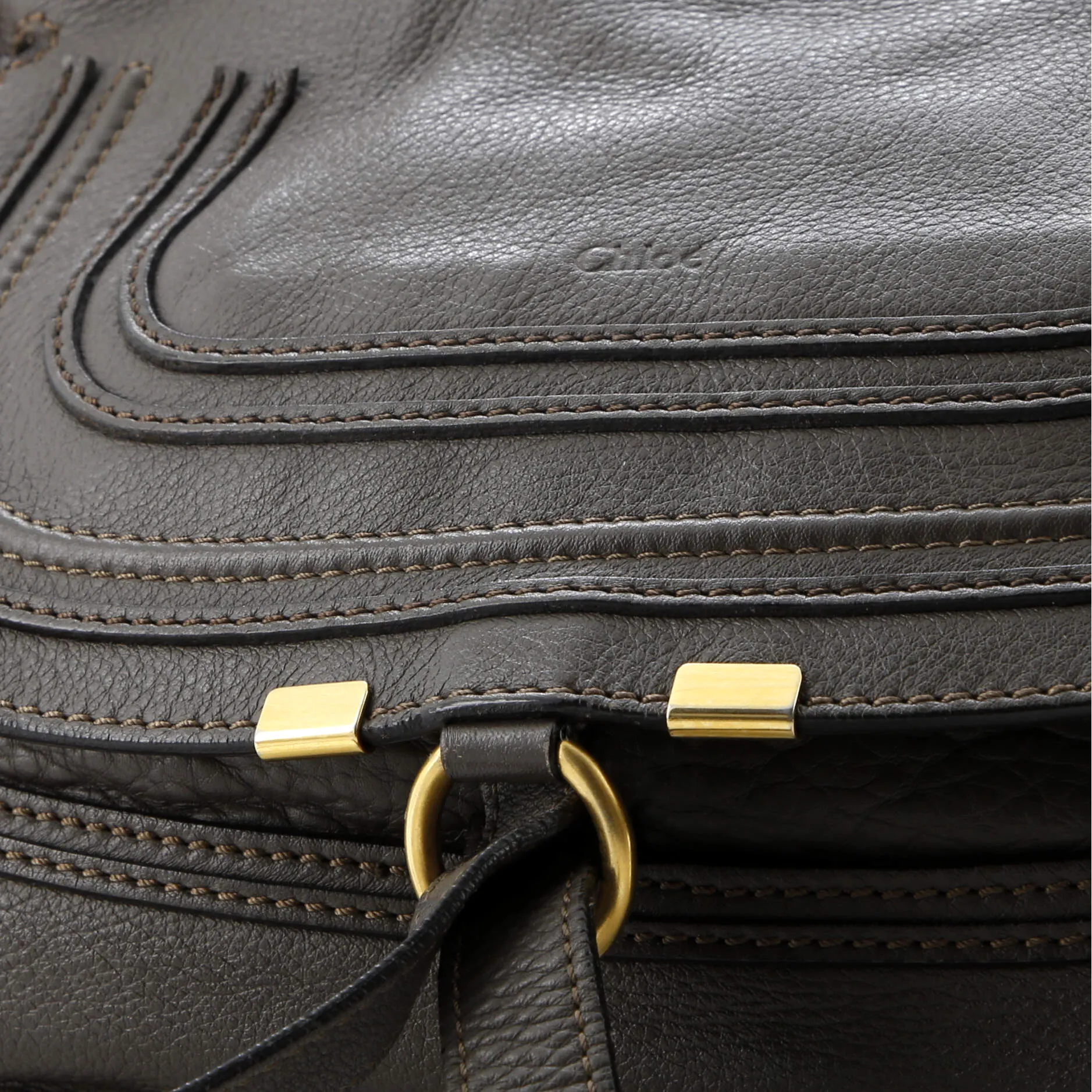 Marcie Satchel Leather Medium
