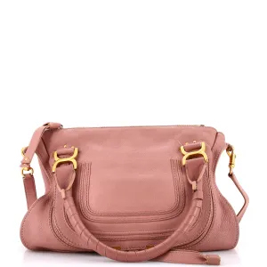 Marcie Satchel Leather Medium