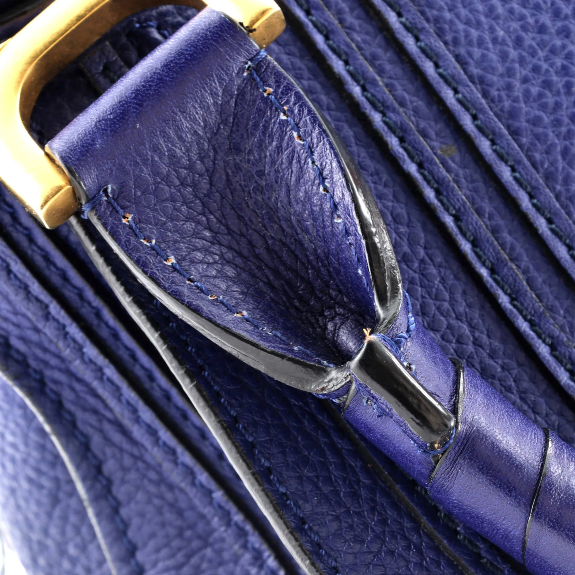 Marcie Satchel Leather Medium