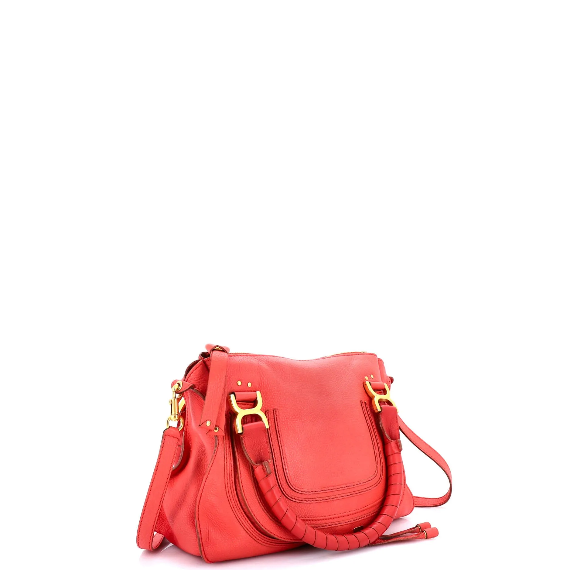 Marcie Satchel Leather Medium