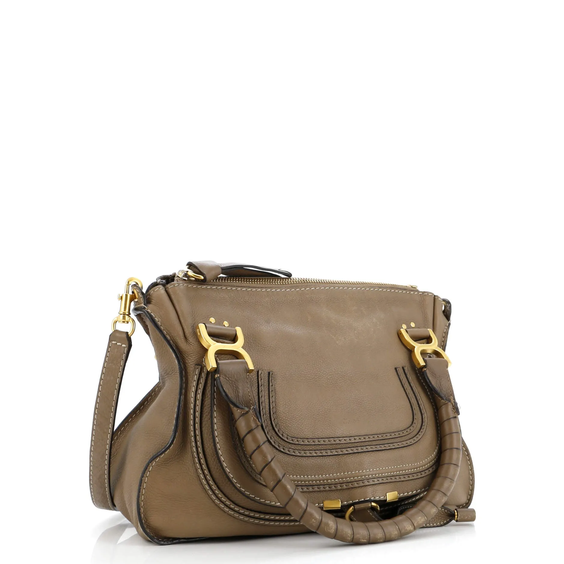 Marcie Satchel Leather Medium