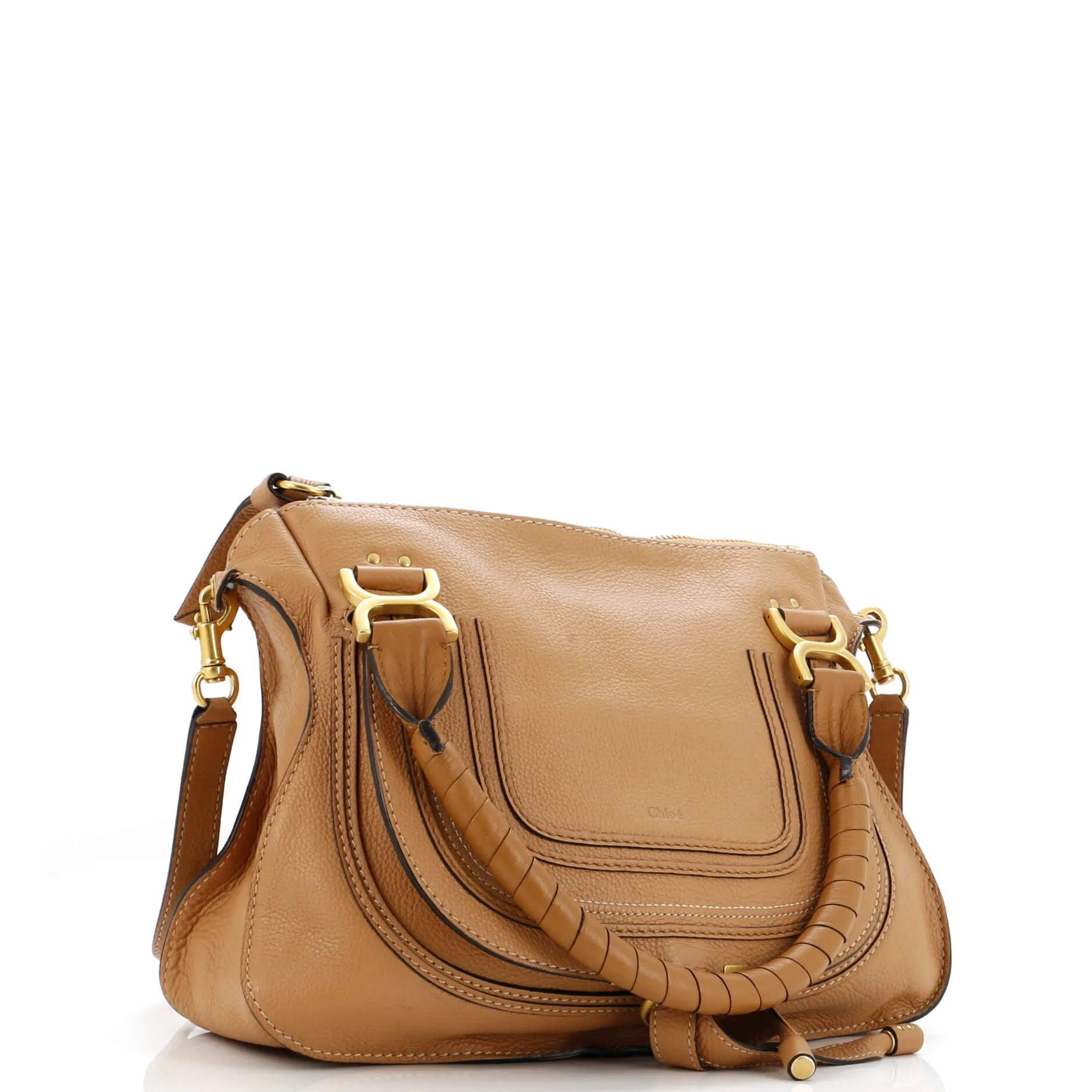 Marcie Satchel Leather Medium
