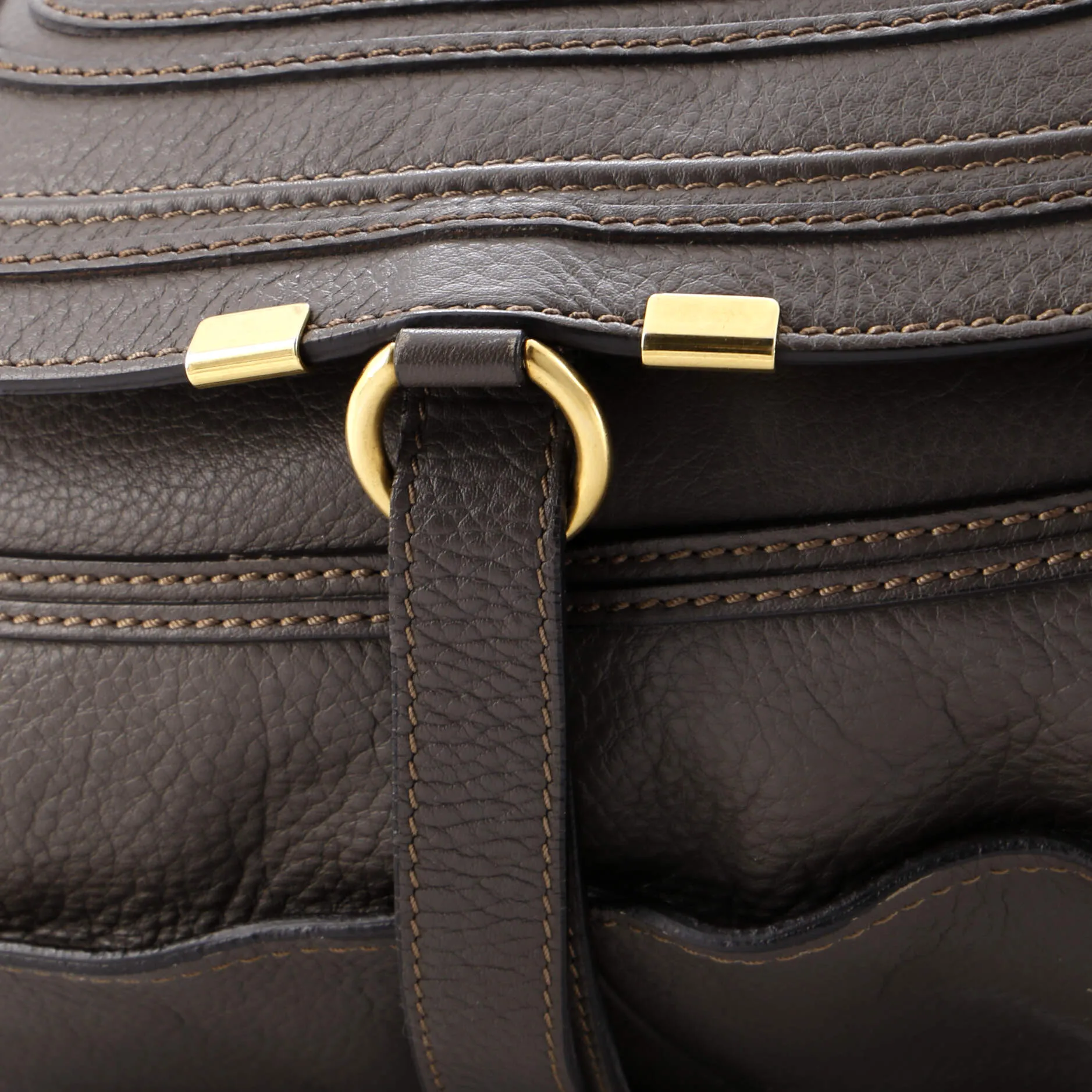 Marcie Satchel Leather Medium