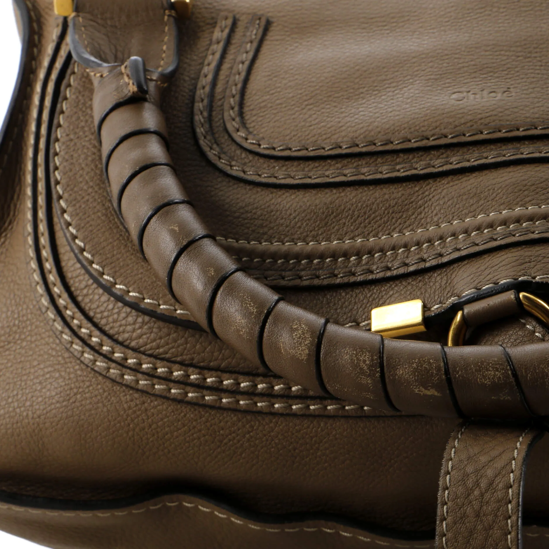 Marcie Satchel Leather Medium