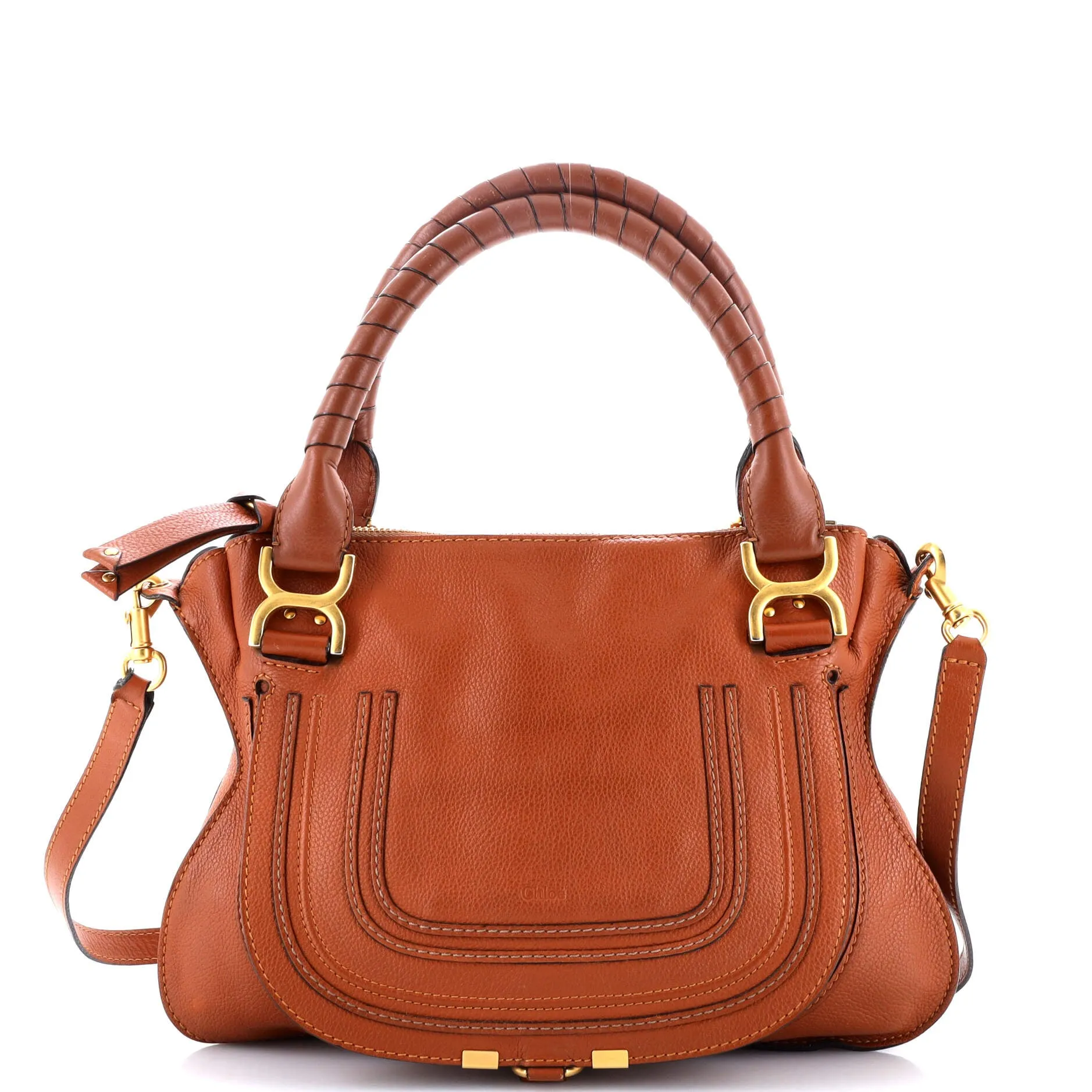Marcie Satchel Leather Medium