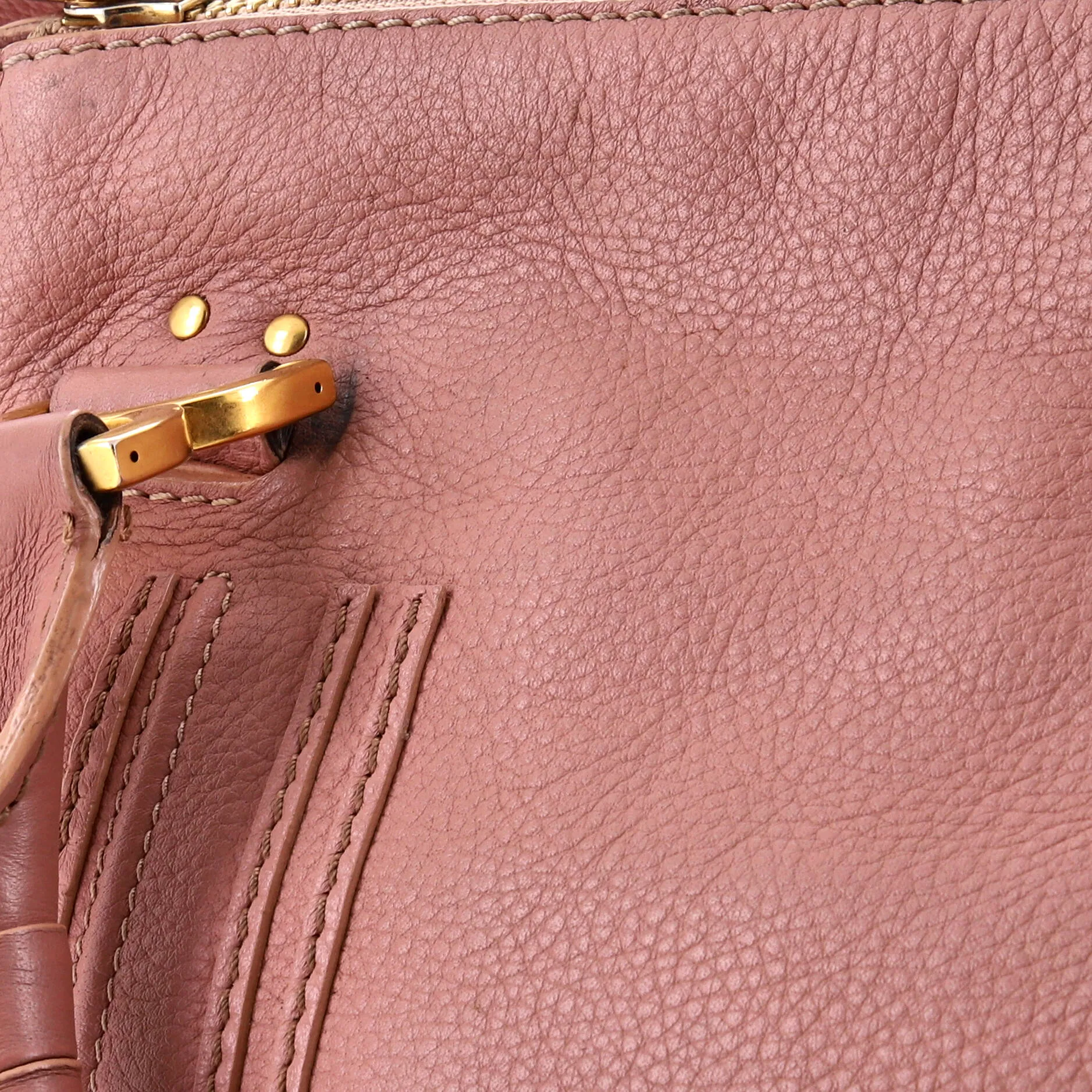 Marcie Satchel Leather Medium