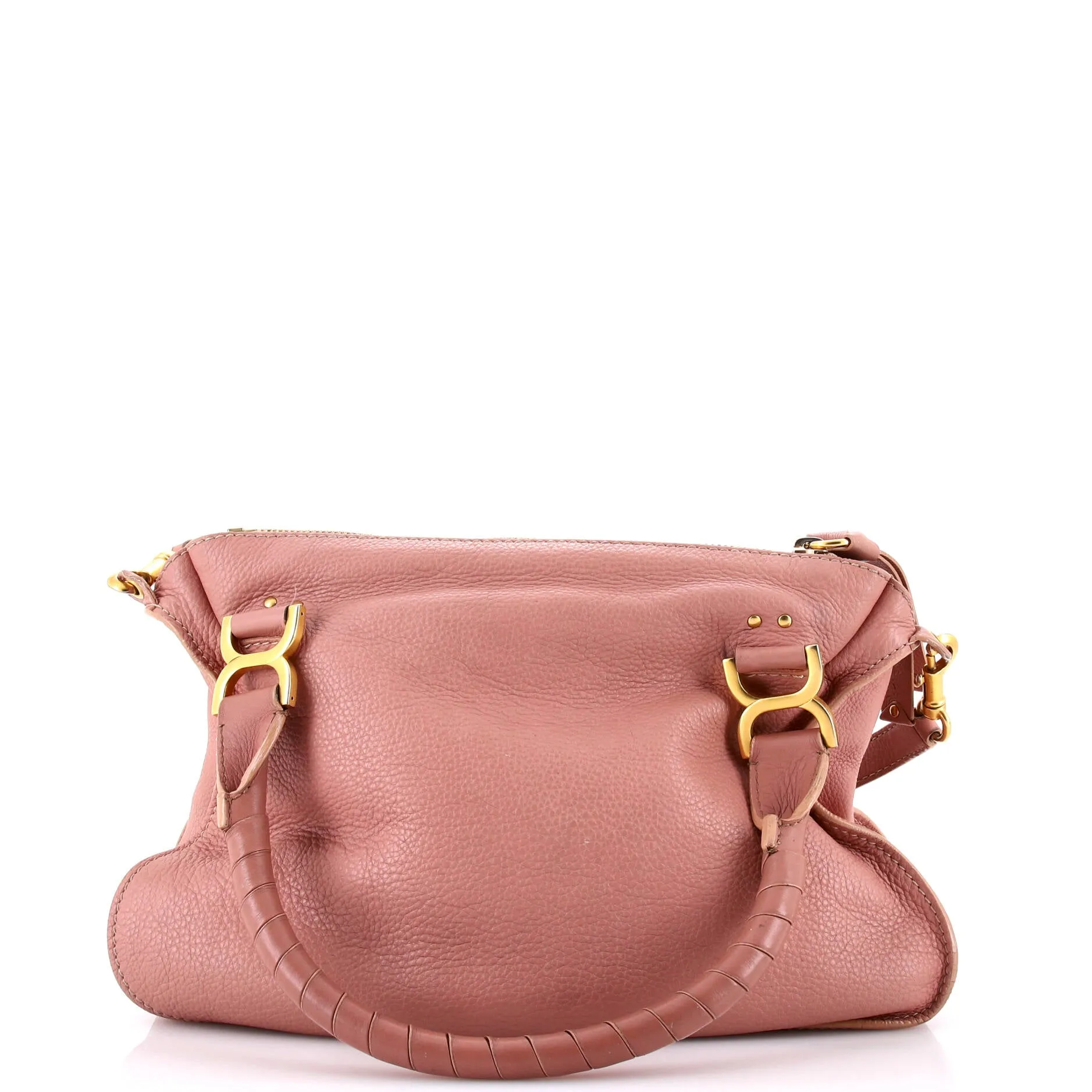 Marcie Satchel Leather Medium