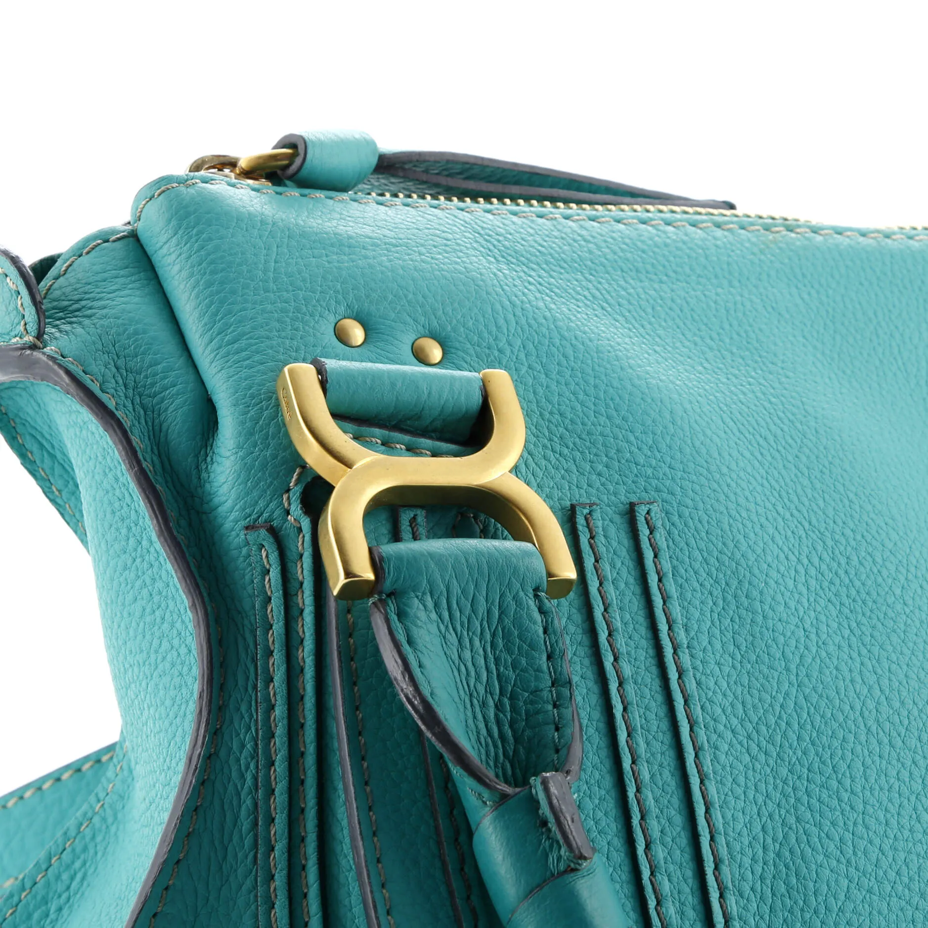 Marcie Satchel Leather Medium