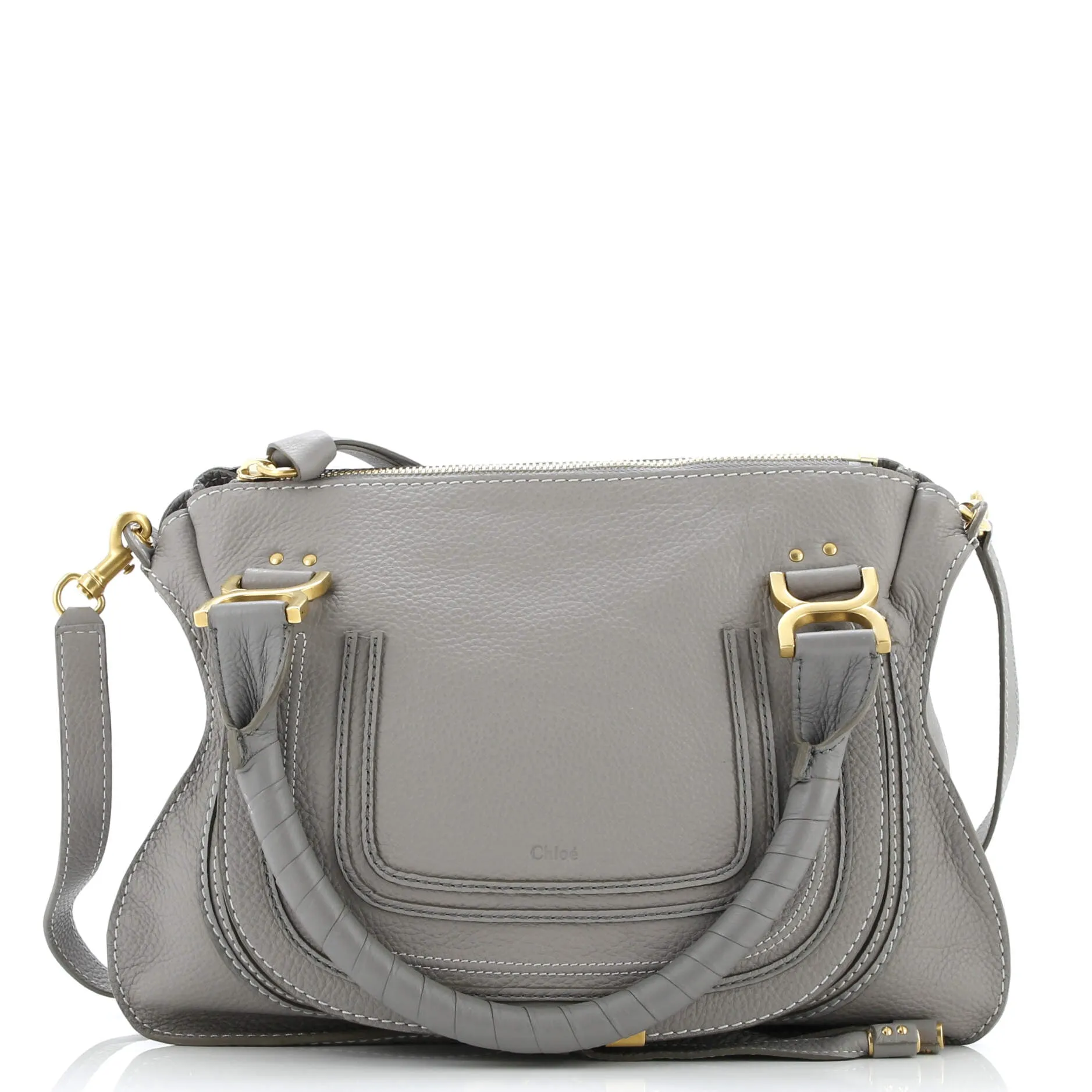 Marcie Satchel Leather Medium