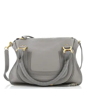 Marcie Satchel Leather Medium