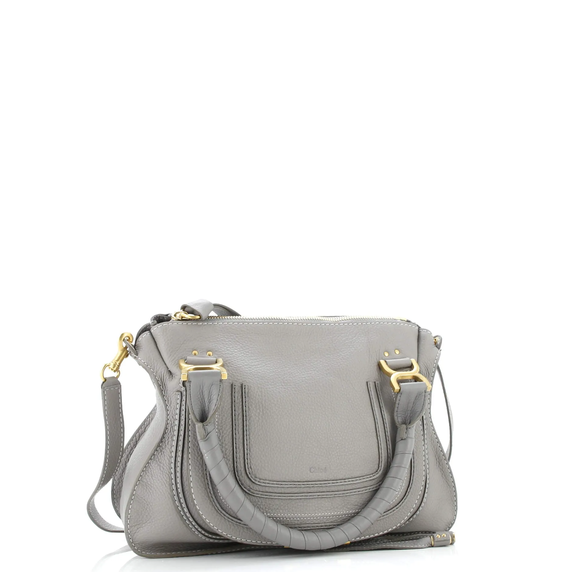 Marcie Satchel Leather Medium