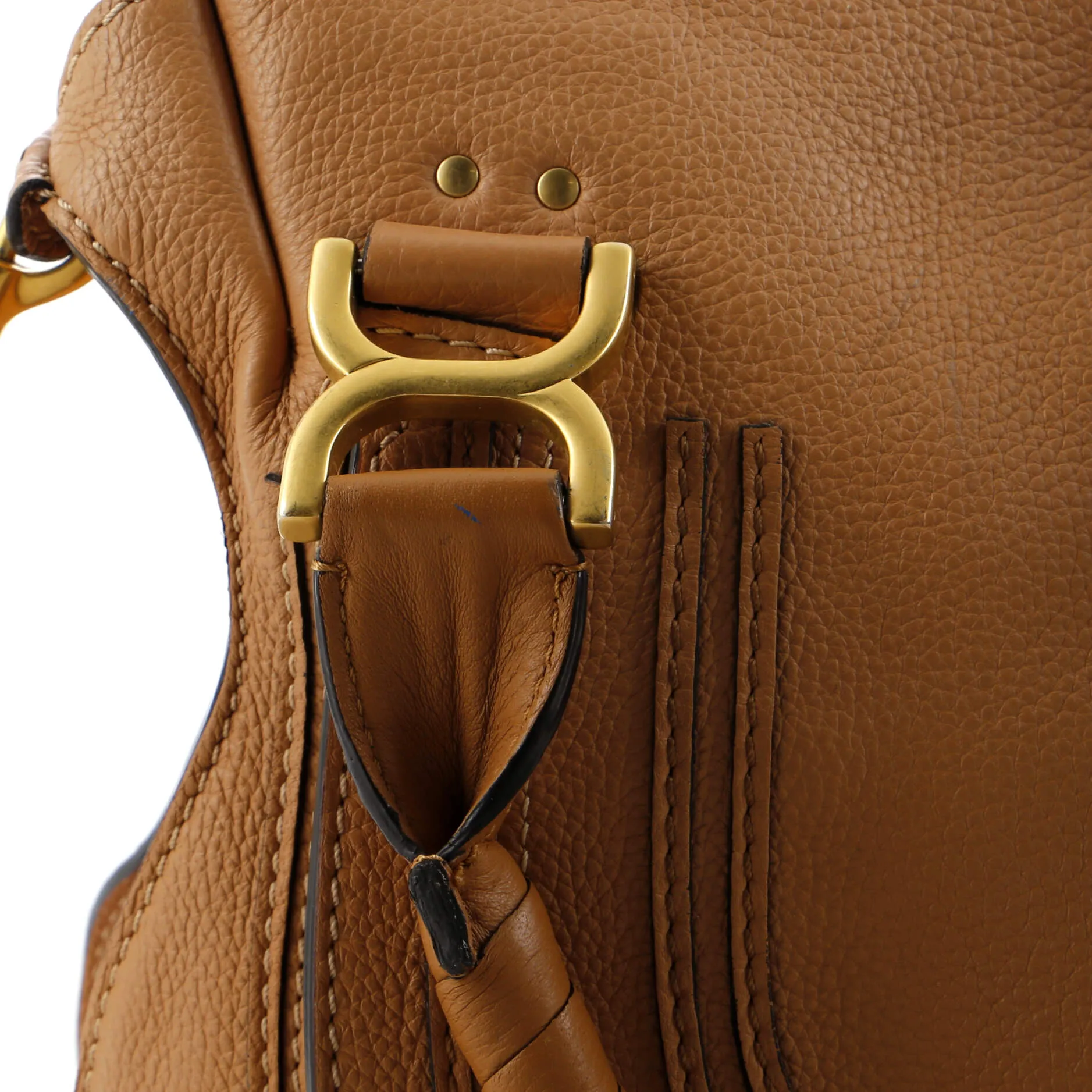 Marcie Satchel Leather Medium