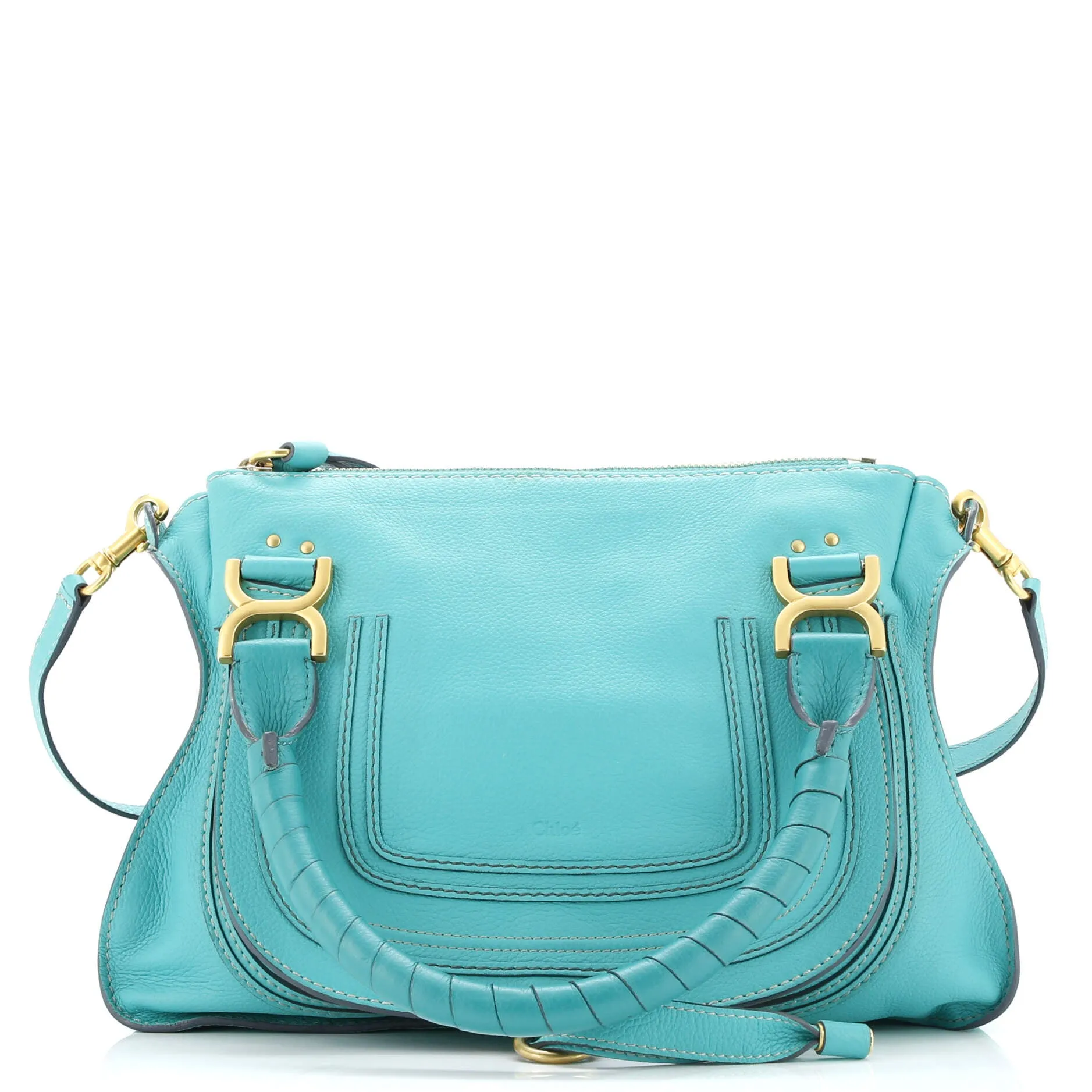 Marcie Satchel Leather Medium