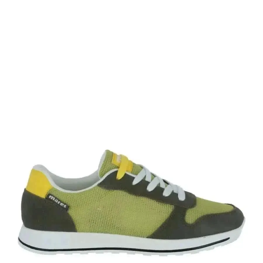 Mares Men Green Slip-On Sporty Sneakers