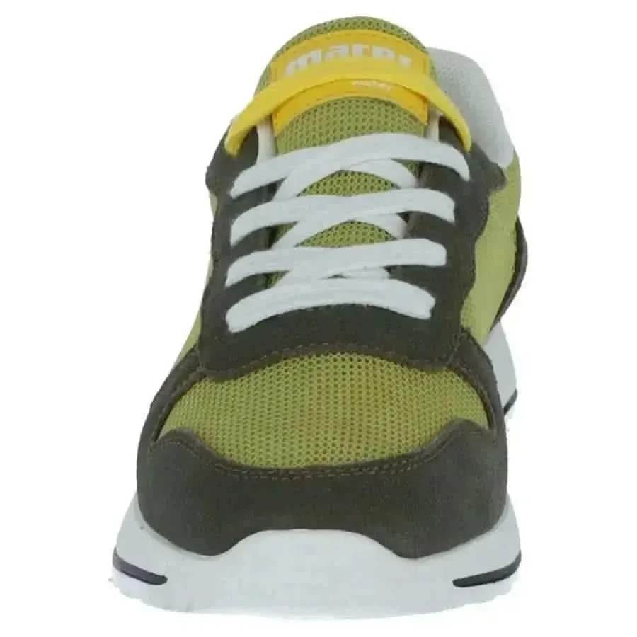 Mares Men Green Slip-On Sporty Sneakers