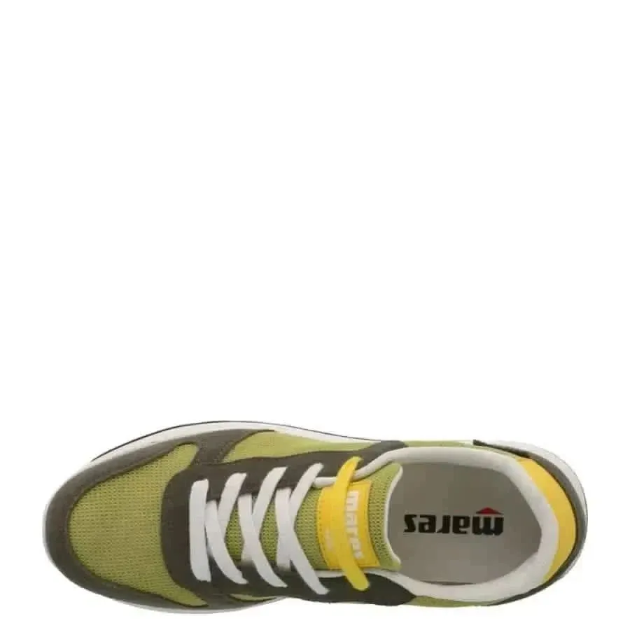 Mares Men Green Slip-On Sporty Sneakers