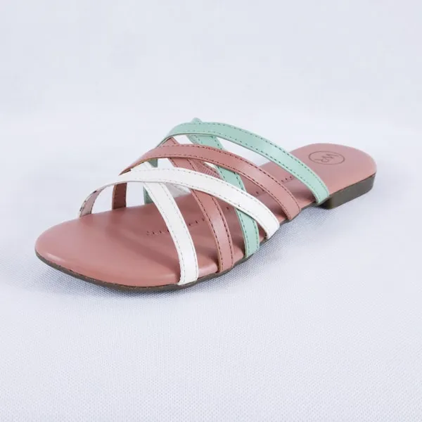 Maryn Multi Pink Slides for Women