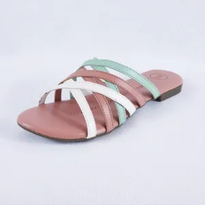 Maryn Multi Pink Slides for Women