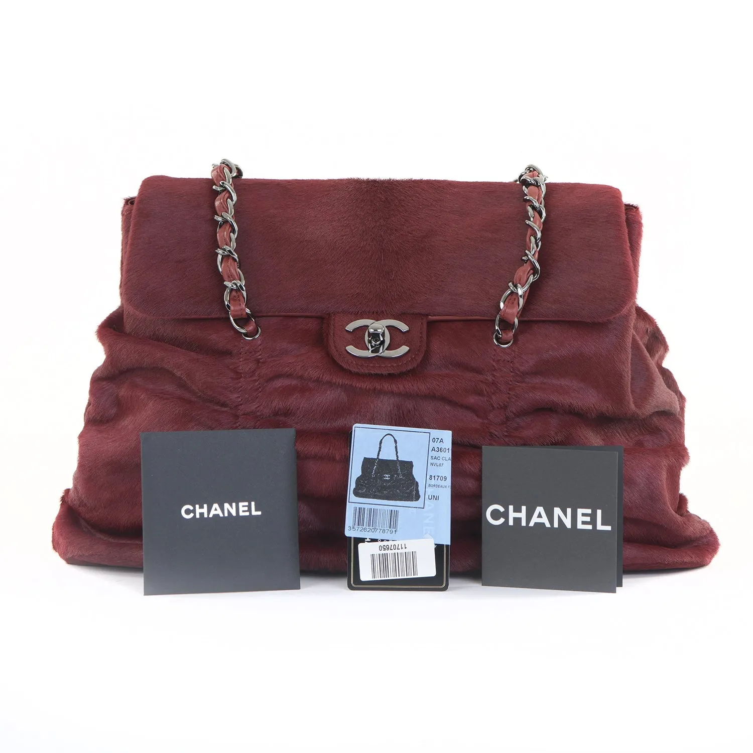 Medium Pony Hair Sharpei Flap Bag
