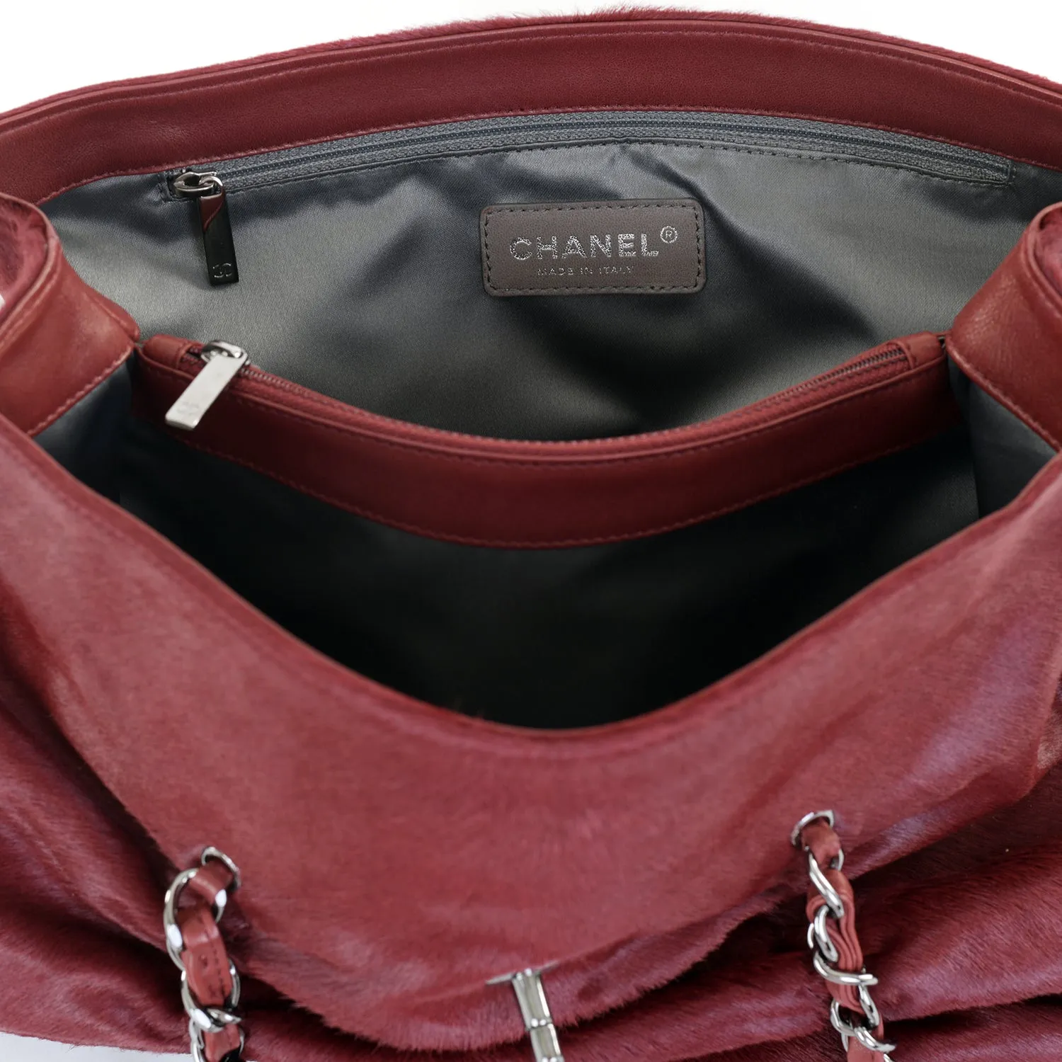 Medium Pony Hair Sharpei Flap Bag