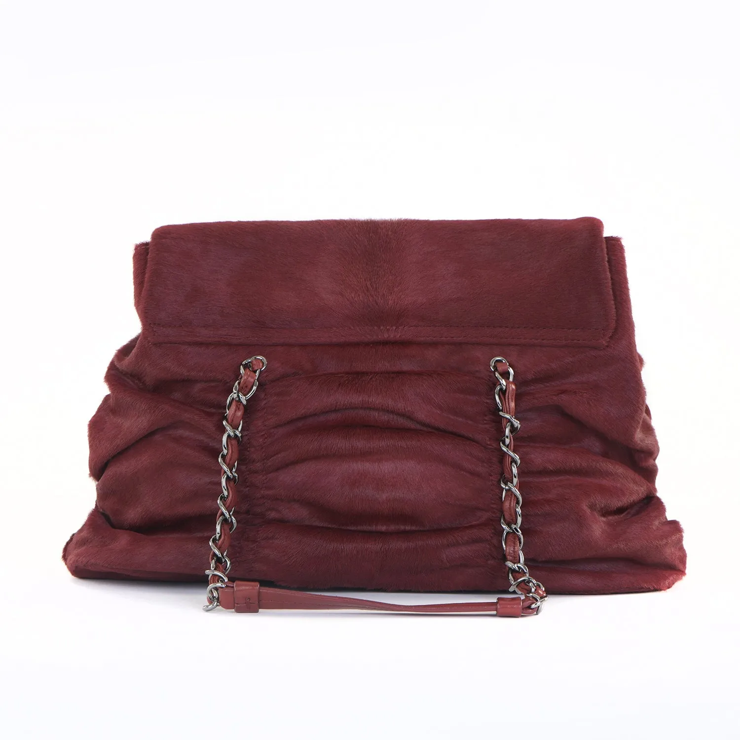 Medium Pony Hair Sharpei Flap Bag