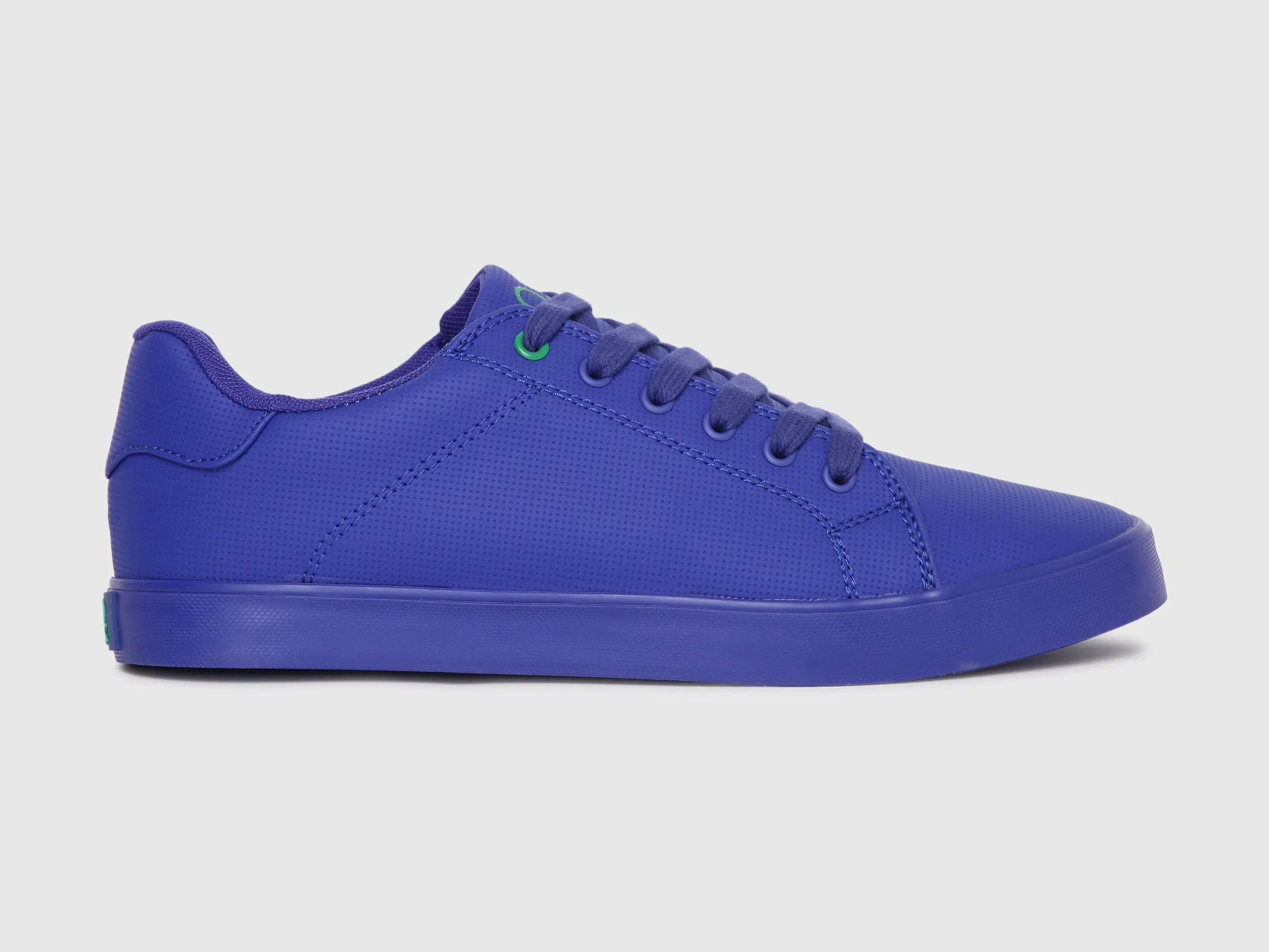 Mens Blue Textured Sneakers