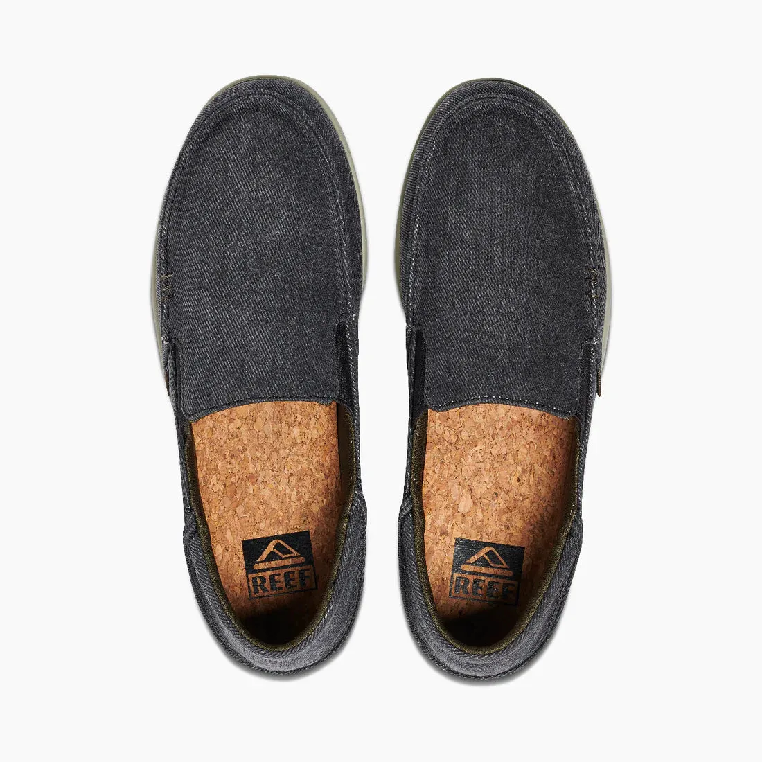 Men's Cushion Matey Washed Canvas Slip-On Shoes