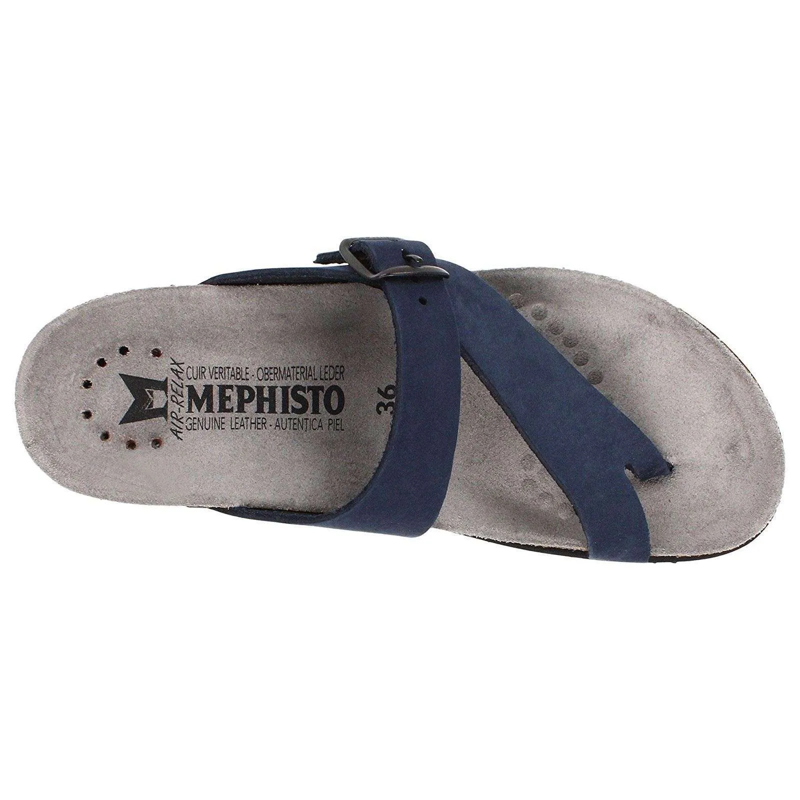 Mephisto Helen Mix Nubuck Leather Women's Slip On Sandals
