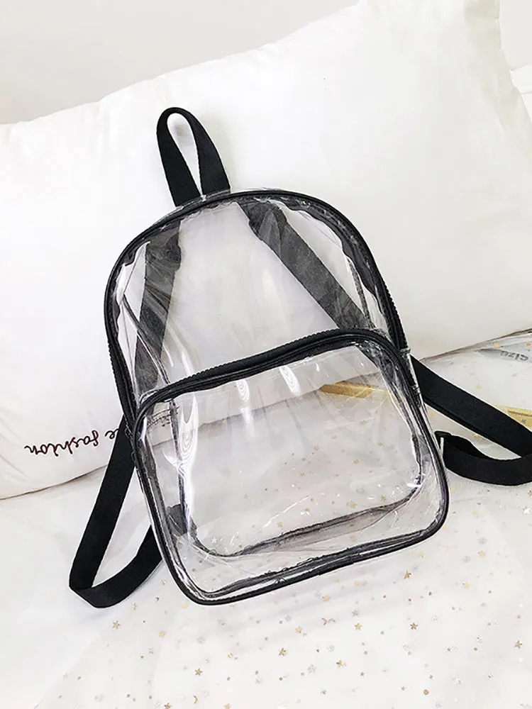 Minimalist Clear Waterproof Backpack
