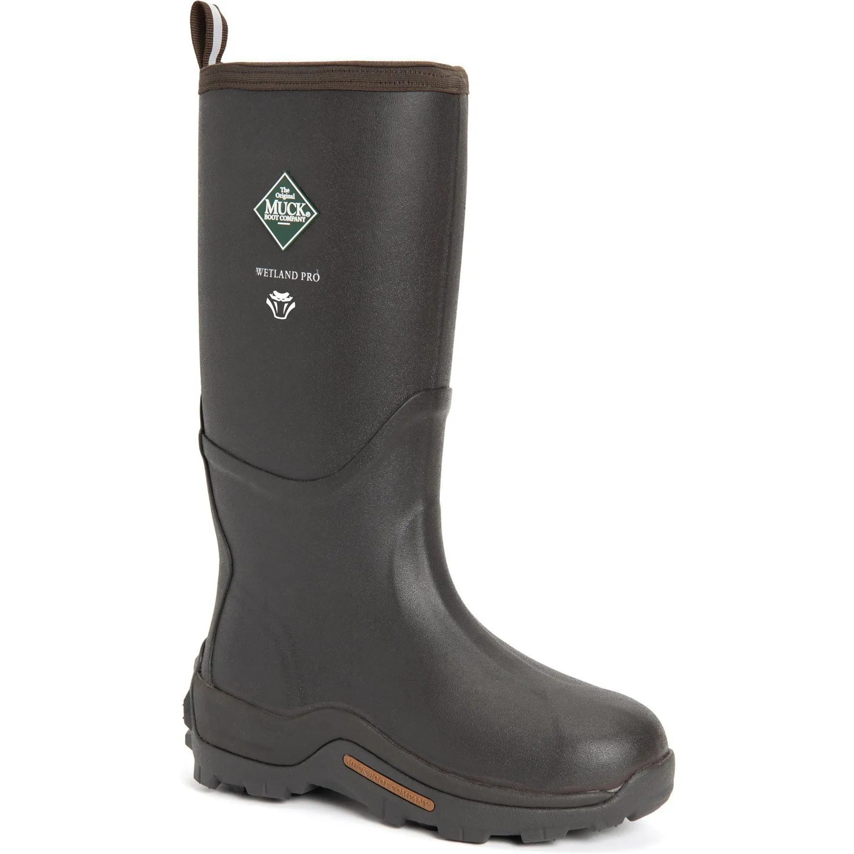 Muck Men's Wetland Pro Snake Waterproof Outdoor Rubber Work Boot - Brown - WETP-900