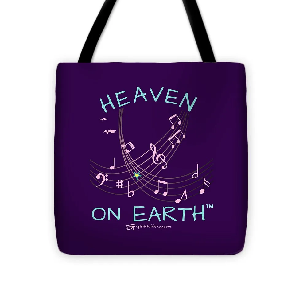Music Heaven On Earth - Tote Bag