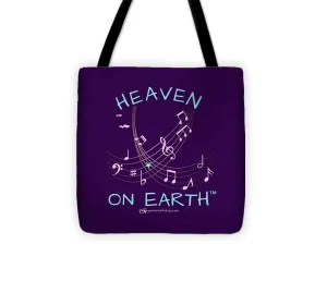 Music Heaven On Earth - Tote Bag