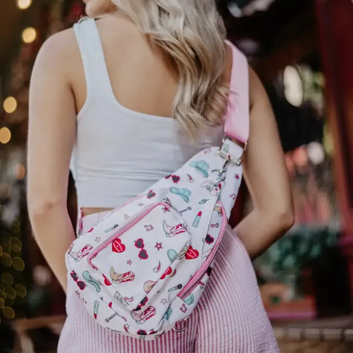 Music-inspired Icons Sling Bag