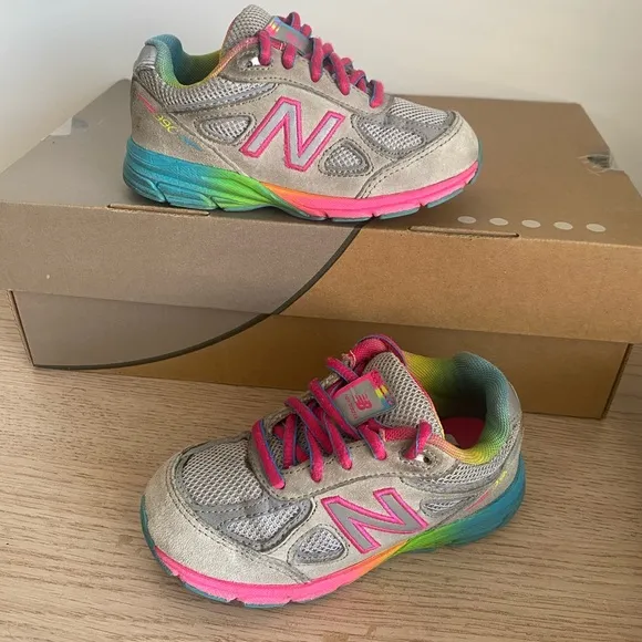 New Balance 990 Toddler Multicolor Sneakers- SZ 9 C