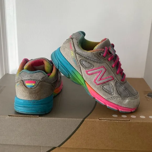 New Balance 990 Toddler Multicolor Sneakers- SZ 9 C