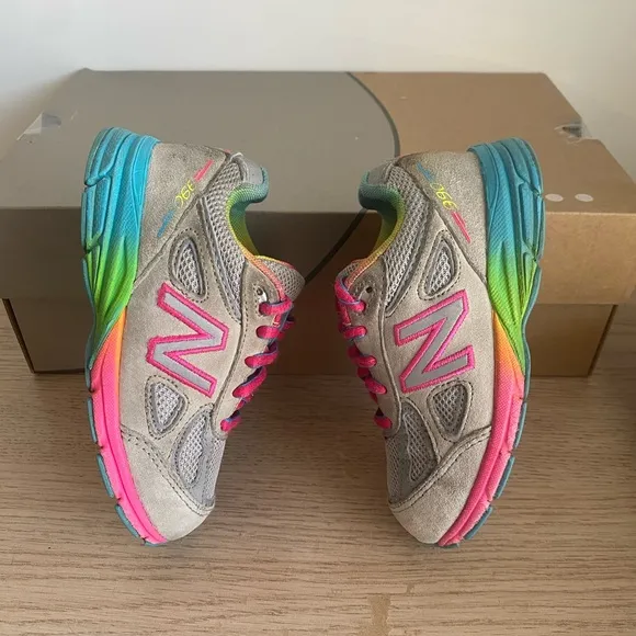 New Balance 990 Toddler Multicolor Sneakers- SZ 9 C