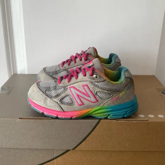New Balance 990 Toddler Multicolor Sneakers- SZ 9 C