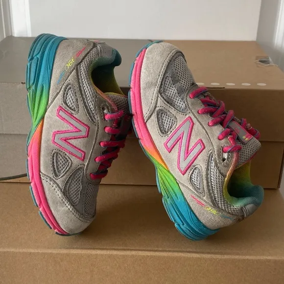 New Balance 990 Toddler Multicolor Sneakers- SZ 9 C