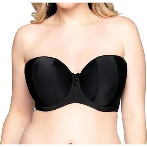 NEW CURVY KATE luxe strapless multiway underwire bra in black